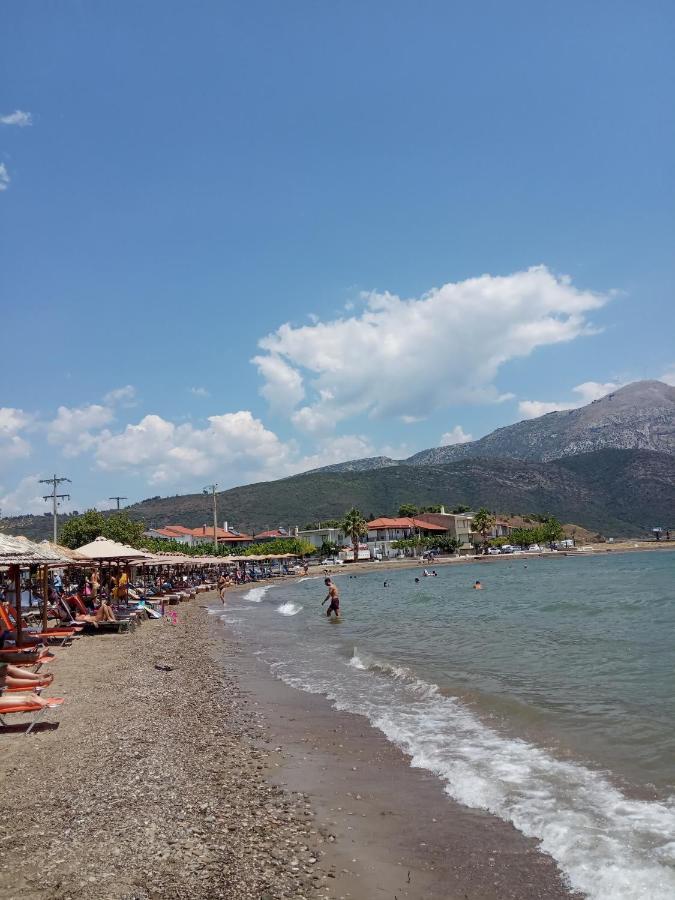 Πέτρινο Στη Θάλασσα Lägenhet Nafpaktos Exteriör bild